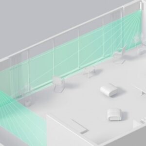 Motion Protect Curtain Black Wireless Indoor Curtain Motion Detector AJAX - Image 4