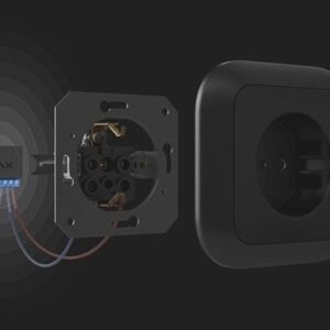 Wall Switch Black 230V Wireless Power Relay AJAX - Image 3