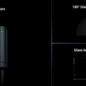 Glass Protect Fibra Black Wired Glass Break Sensor AJAX - Image 4