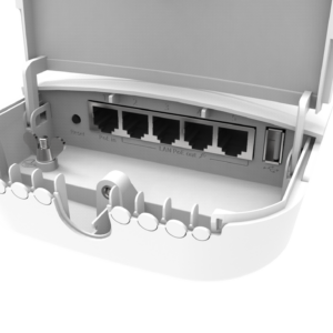 RBOmniTikPG-5HacD OmniTIK 5 POE ac with 2 x 7.5dBi integrated 5GHz Omni antennas, High Gain Dual Chain 802.11an/ac wireless, 720 - Image 3
