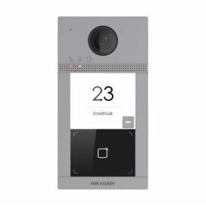 DS-KV8113-WME1(C) 2MP 1 Button Metal Villa Door Station WiFi Hikvision - Image 1