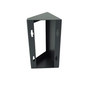 Two Module Corner Bracket 45' Surface for Hikvision Video Door Phone Unit Purple-Gray Color - Image 3