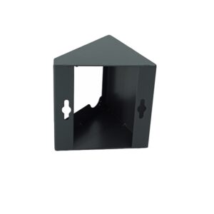 Single Module Corner Bracket 45' Surface for Hikvision Video Door Phone Unit Purple-Gray Color - Image 3